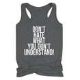 thumbnail image 1 of Amtdh Women's Tank Tops Sleeveless Vest for Women Plus Size Shirts for Women Summer Beach Funny Graphic Racerback Pullover Casual Girls Blouses Crewneck Tank Tops for Women Tee Y2K Clothes Gray S, 1 of 7