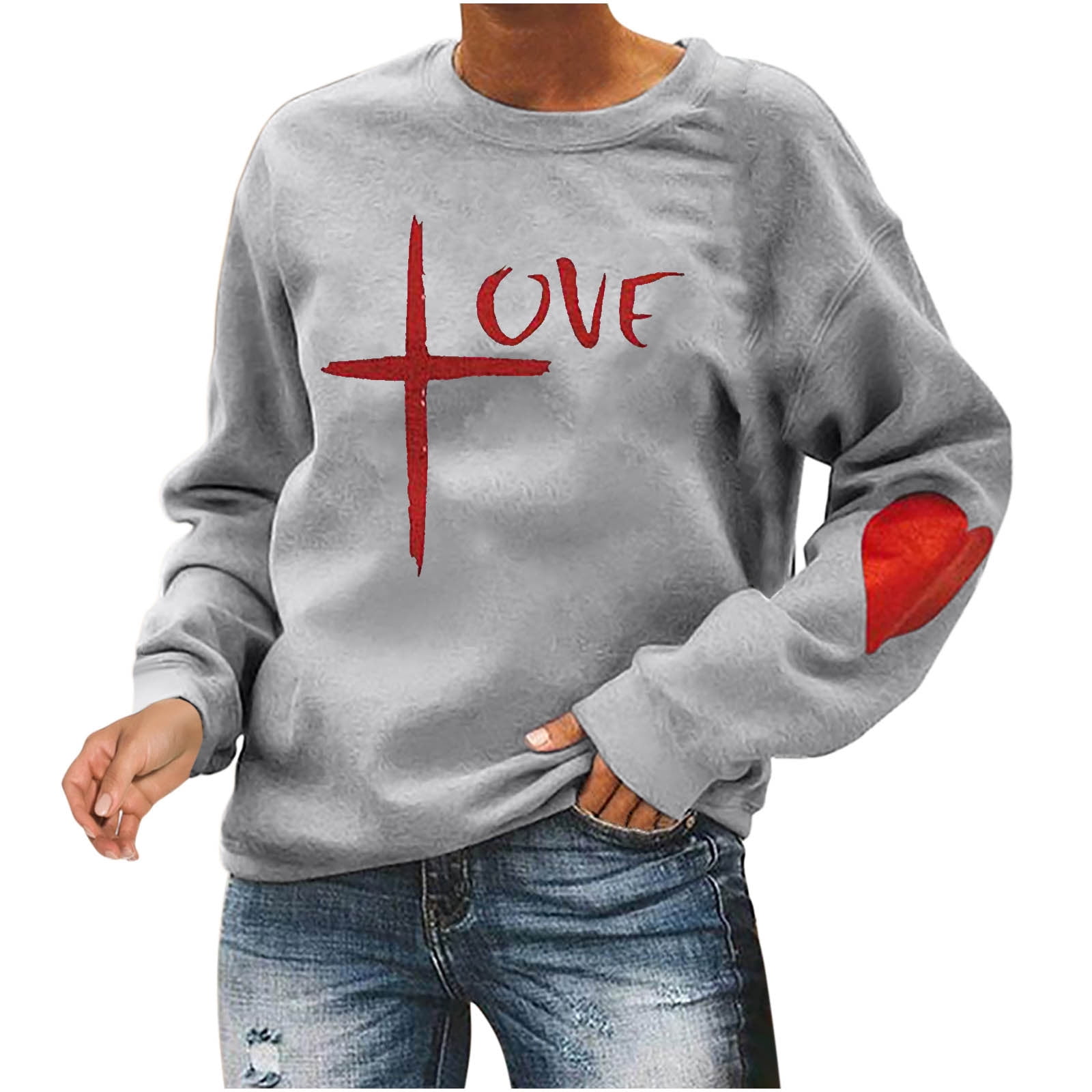 Women’s Acid Wash Crop Sweatshirt – Vintage Long Sleeve Pullover, Drop Shoulder, Casual Fleece Top For Spring, Fall & Winter