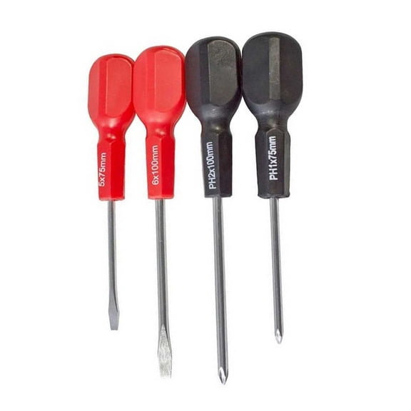 Amtech Cabinet Handle Screwdriver Set 4pk