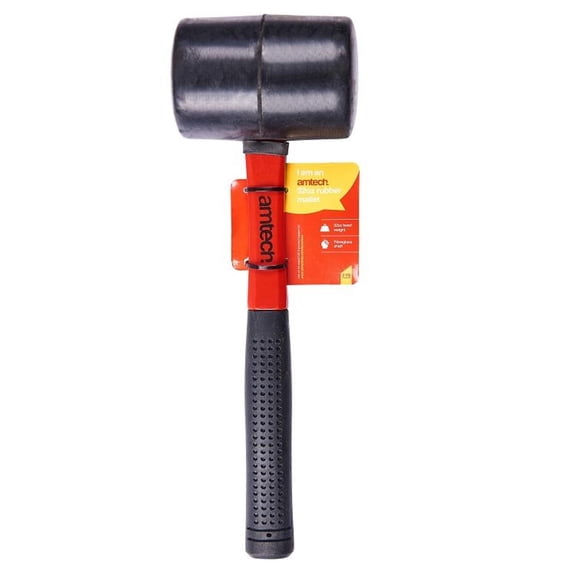 Amtech Fibre Shafted Rubber Mallet 32oz