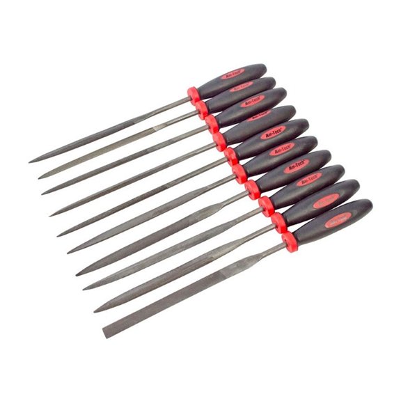 Amtech Needle File Set 10pk 140mm