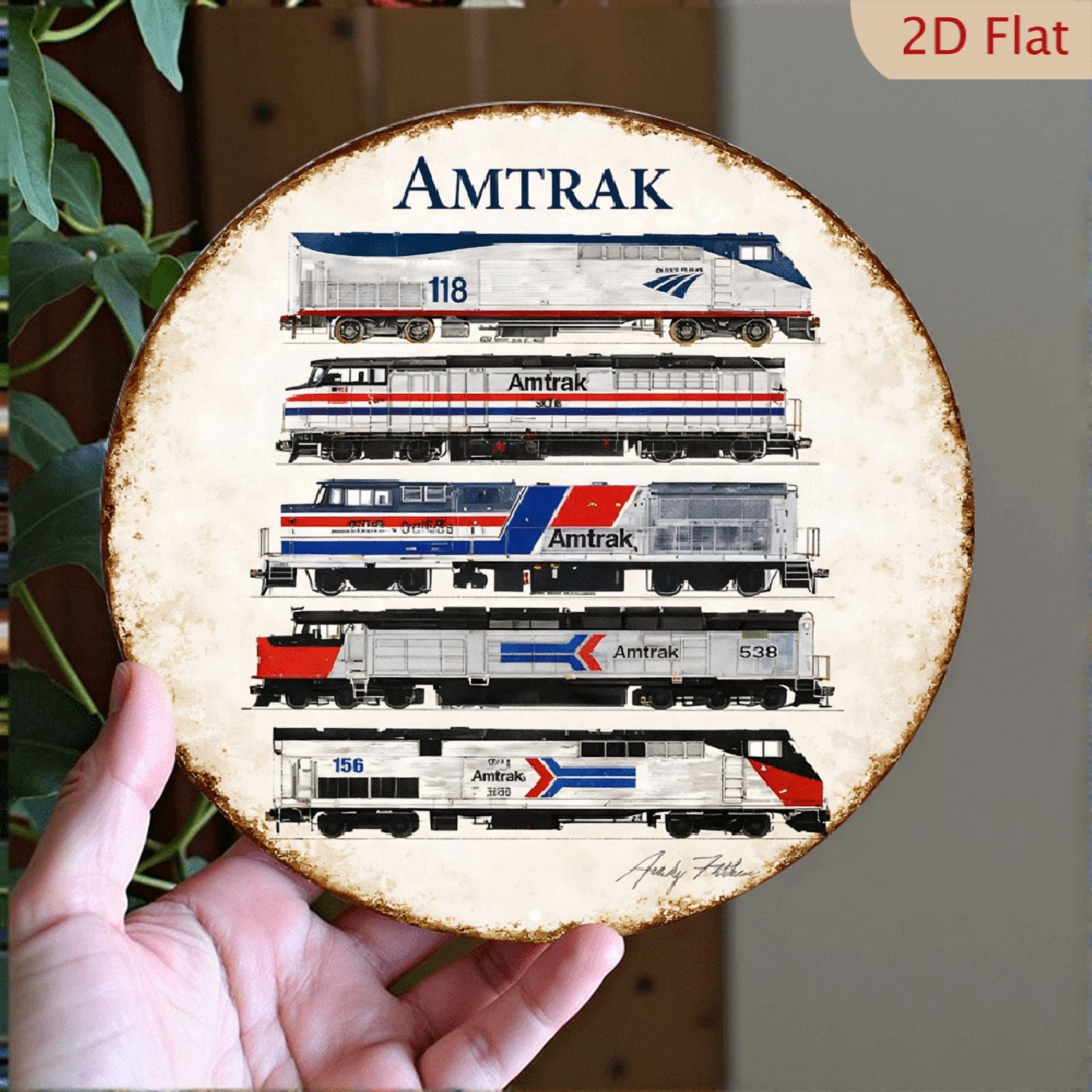 Custom Amtrak Sign Amtrak Signs