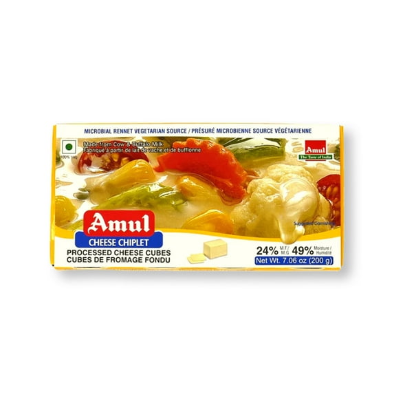 Amul: Pasturized Cheese Chiplets 200g