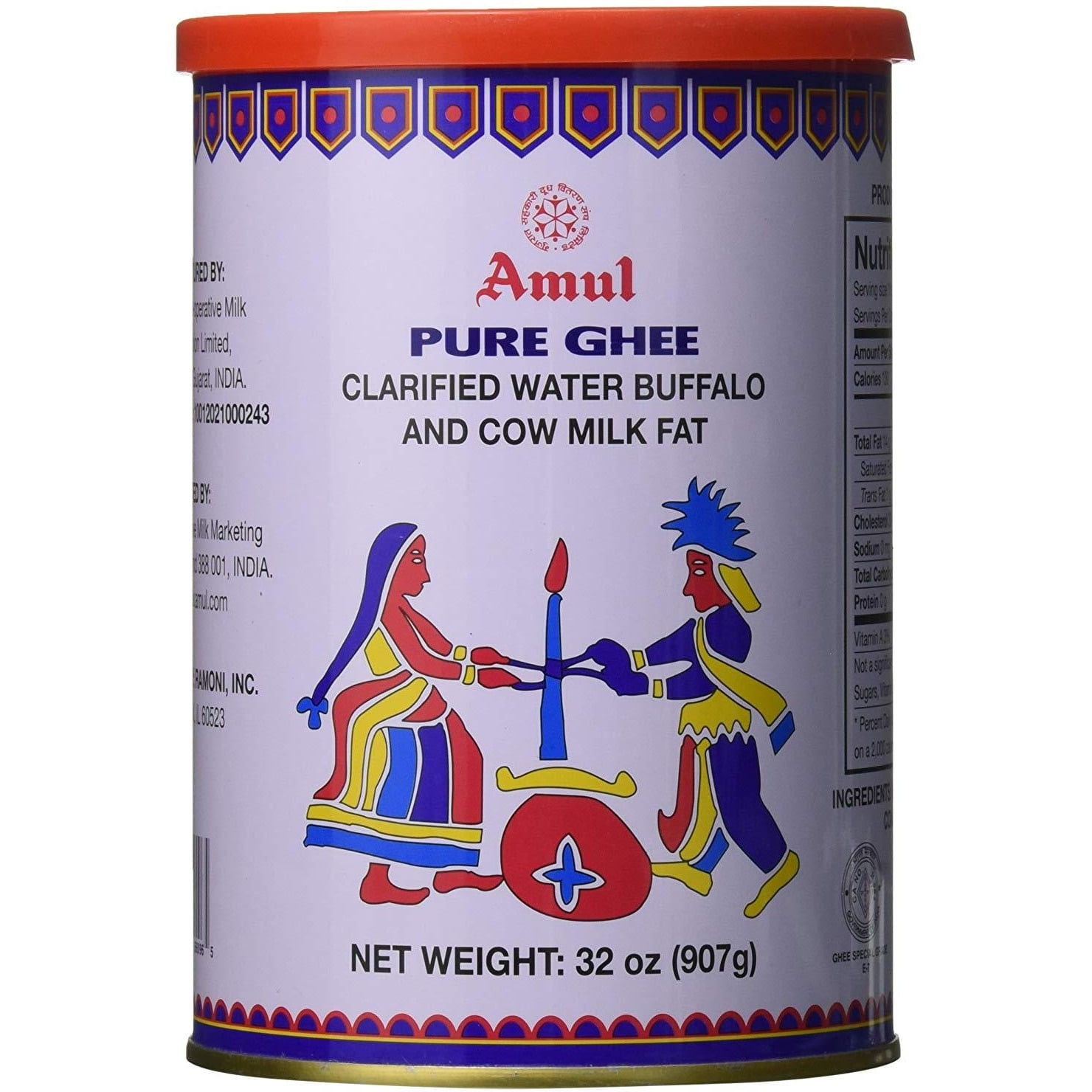 Amul Pure Ghee FDA Export Pack