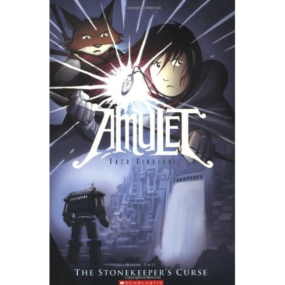 Pre-Owned Amulet Book #2: The Stonekeepers Curse Paperback