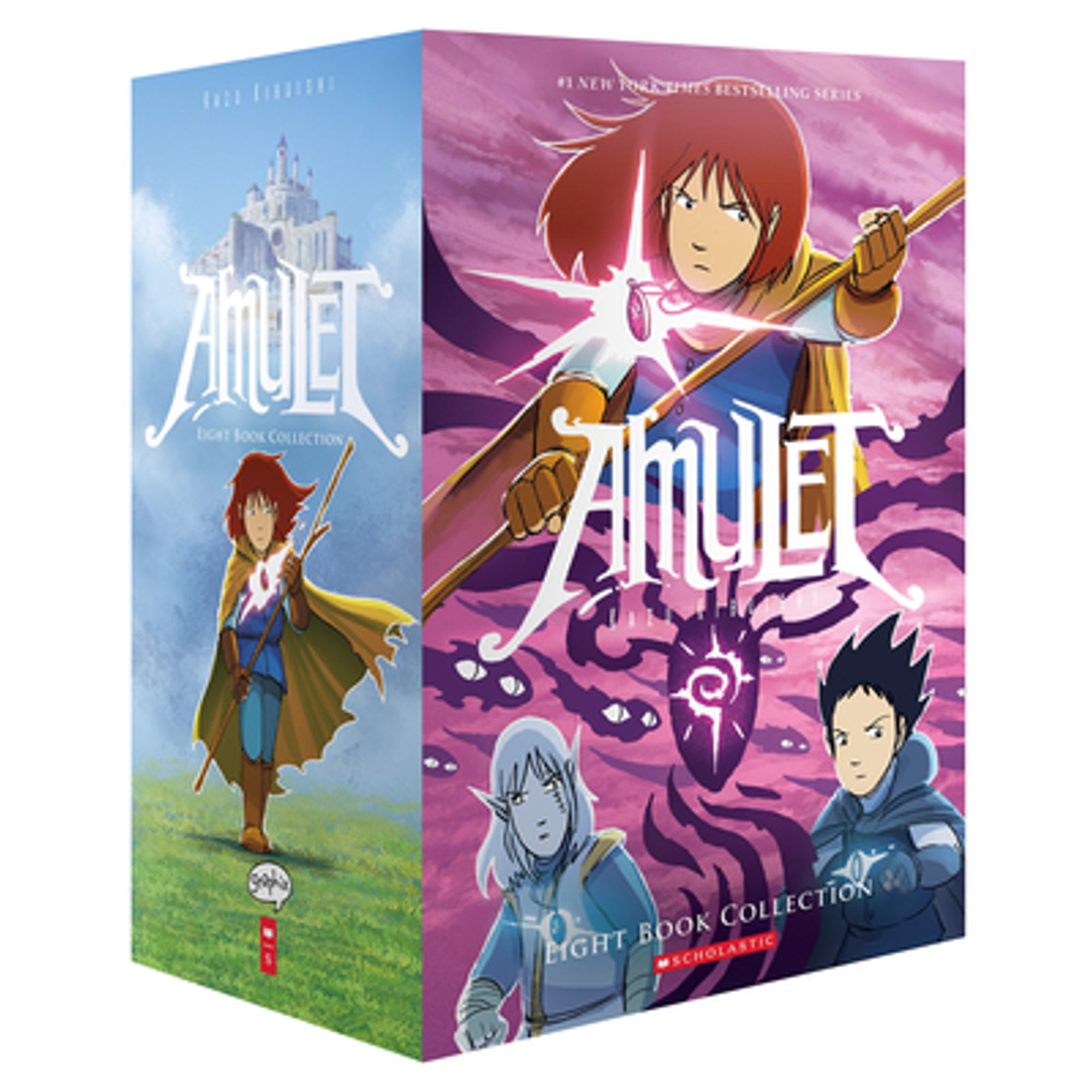 洋書マンガ　アミュレット セット Pre-Owned Amulet: Amulet #1-8 Box Set (Other) - Walmart.com