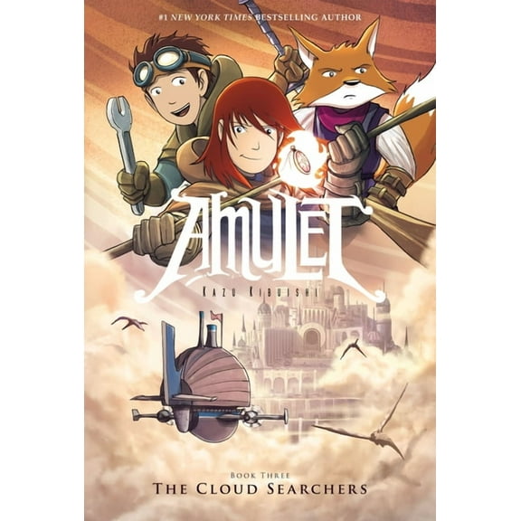 Amulet The Cloud Searchers: A Graphic Novel (Amulet #3), Book 3, (Hardcover)