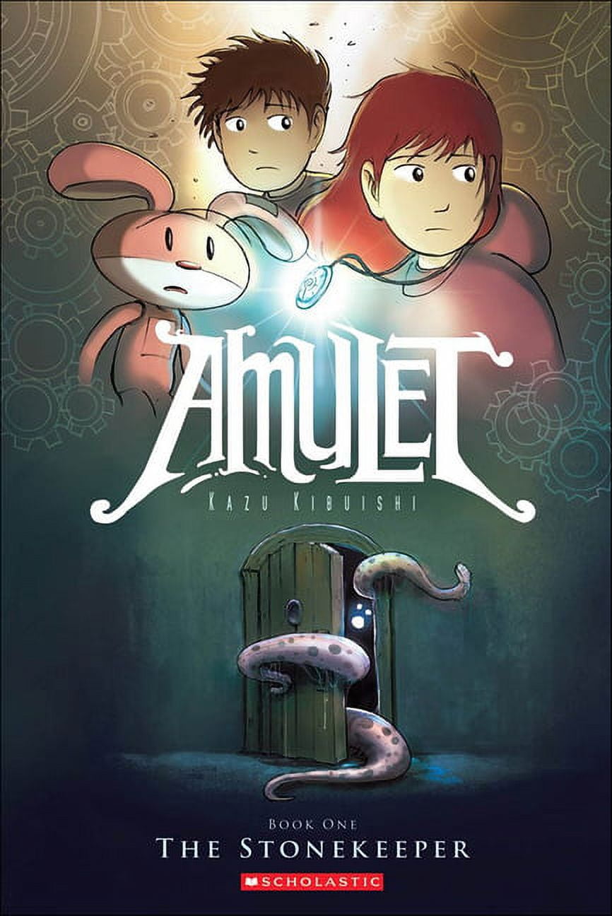 AMULET 英語本　1〜8巻セット Amazon.com: Amulet #1-8 Box Set: 9781338328189: Kibuishi