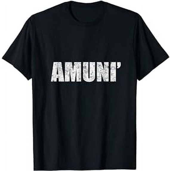 Amunì Sicilian Word Sicily Sicilia Funny Gift 608 T-Shirt