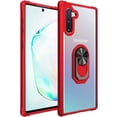 thumbnail image 1 of Amuoc Samsung Galaxy Note 10 Case, [ Military Grade ] 15ft. Drop Tested Protective Case | Kickstand | Compatible with Samsung Galaxy Note 10 / Note 10 5G Case -Red, 1 of 7