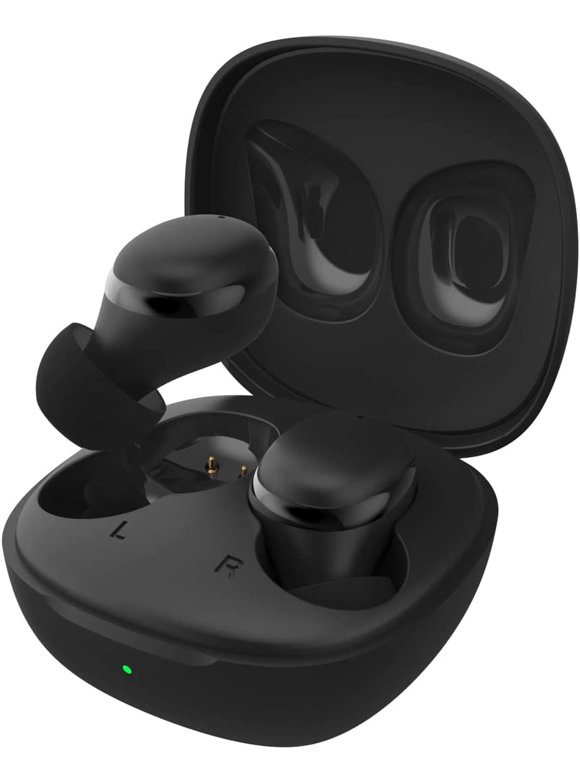 Kamon K11 True Wireless Earbuds in Ear Bluetooth 5.3 Earphones Headphones, Touch Control with Charging Case, Built in Mic, Waterproof, TWS HiFi Stereo for Sport (Black)