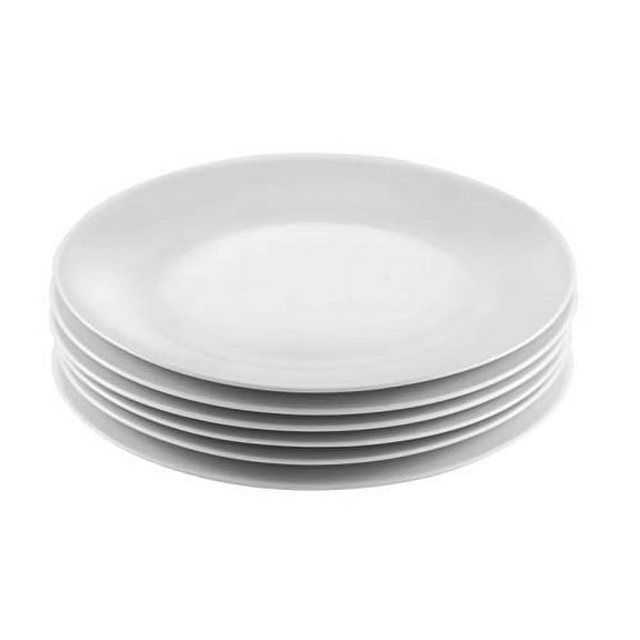 Amuse- Professional Gourmet Porcelain Dinner Plate- Set of 6 (Dinner Plate)