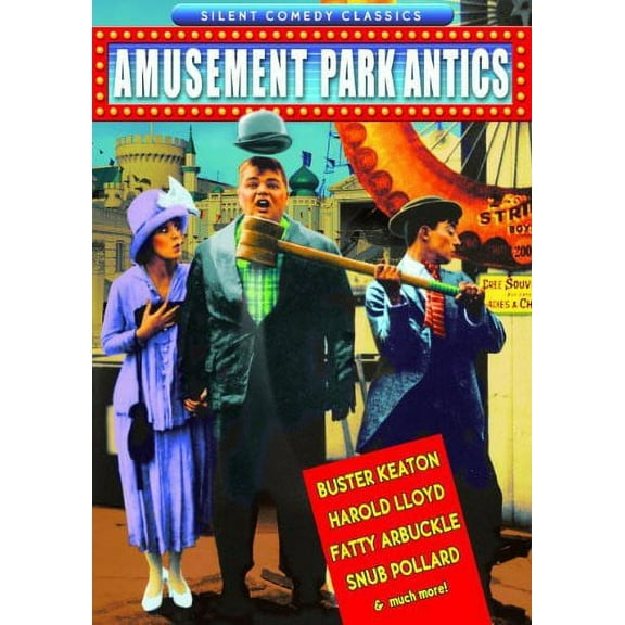 Amusement Park Antics (Silent) (DVD), Alpha Video, Drama