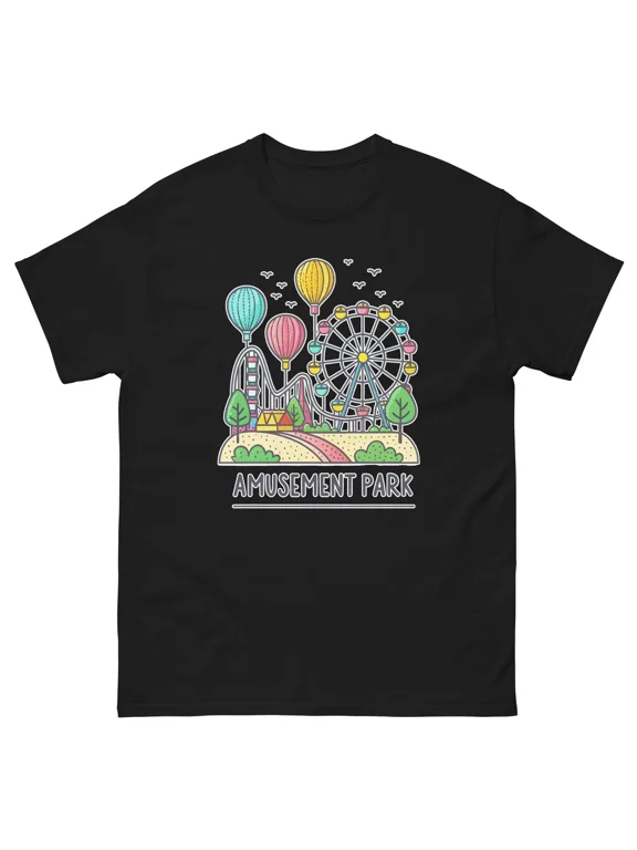 Amusement Park Everyday Location Building Place T-Shirt