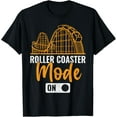 thumbnail image 1 of Amusement Park Funny Roller Coaster Vintage Theme Park T-Shirt, 1 of 4