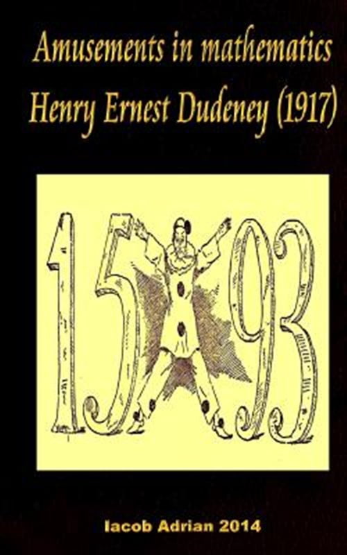 Amusements in Mathematics Henry Ernest Dudeney - Walmart.com
