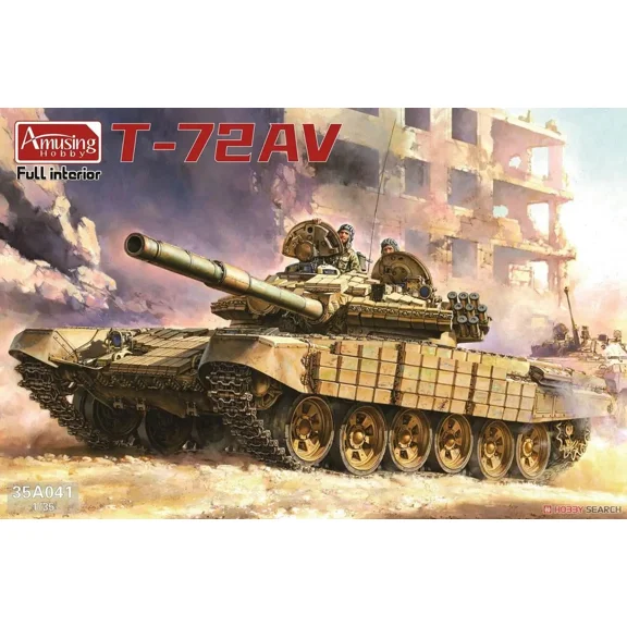 Amusing 35A041 1/35 Scale T-72AV Full interior kit