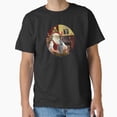 thumbnail image 1 of Amusing Holiday Home Scene Russian Blue Cat Cozy Winter Season Unisex T-Shirt, up to size 5XL, 1 of 2