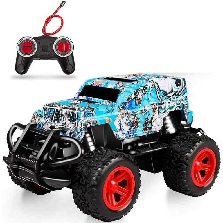 Amuver Kids Toys for 3 4 5 6 Year Old Boys Birthday Gift, Remote Control  Car for Boys 3-5 RC Cars Monster Truck for Boys Outdoor Toys, Easter Kids  Gifts for 4-8