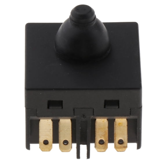 Amuzocity 1pc Universal Replacement Push Button Switch For Angle 4'' Accessory