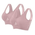 thumbnail image 1 of Xugsiok 2PC Sports Bra for Women No Underwire Lifting Push Up Yoga Bra Seamless Soft High Impact Workout Bra Full Coverage Supportive Bra Comfort Breathable Everyday Bras for Running Yoga, 1 of 2