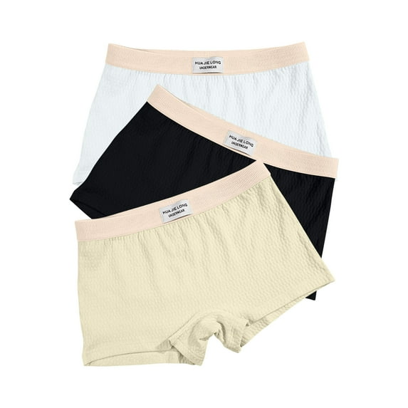 Amvlyk Boyshorts Underwear for Women Mid Waist Seamless Panties Soft Stretch Comfortable Boxer Briefs Breathable Lightweight No Show Bikini Panties for Women Workout Gym Everyday Wear