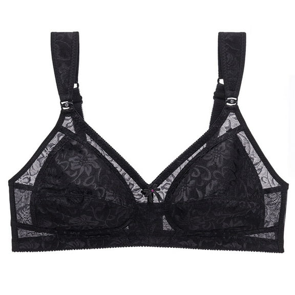 Amvlyk Bras for Women No Wireless Seamless Soft Full Coverage Bra with Adjustable Straps Lifting Push Up Bras Supportive Comfort Breathable Everyday Bras for Running Daily Yoga Lounging