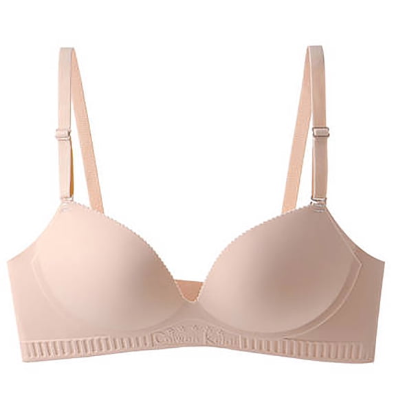 Amvlyk Miniminer Bras for Women No Underwire Push Up Bra Seamless Soft Mid Impact Workout Bra Full Coverage Supportive Comfort Breathable Everyday Bra for Daily Yoga Lounging