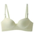 thumbnail image 1 of Amvlyk Miniminer Bras for Women No Underwire Push Up Bra Seamless Soft Mid Impact Workout Bra Full Coverage Supportive Comfort Breathable Everyday Bra for Daily Yoga Lounging, 1 of 6