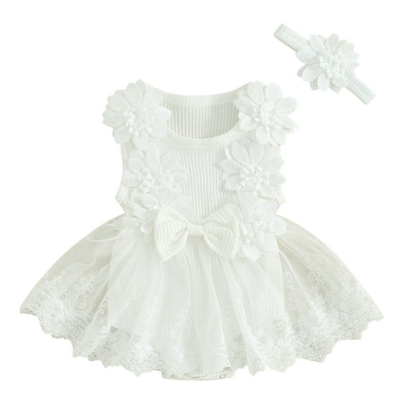 Xugsiok Rompers for Toddler Outfits Soft Cotton Fashion Newborn Girl' Clothes Summer Casual Sleeveless Jumpsuits Solid Color Onesie Bodysuits for Infant Baby