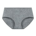 thumbnail image 1 of Amvlyk Seamless Underwear for Women Ice Silk High Waist Lightweight No Show Panties Workout Breathable Soft Strech Ladies Briefs Comfortable Bikini Shorts for Women Everyday Wear, 1 of 2