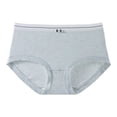 thumbnail image 1 of Xugsiok Seamless Underwear for Women Mid Waist Panties Comfortable Bikini Underwears Breathable No Show Ladies Briefs Lightweight Soft Strech Panties for Women Everyday Wear, 1 of 2
