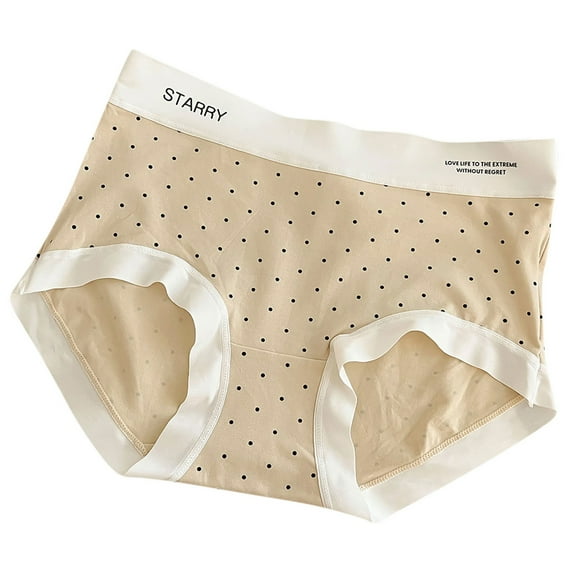 Amvlyk Underwear for Women Summer Mid Waist Seamless Panties Comfortable Bikini Underwears Breathable No Show Ladies Briefs Lightweight Soft Strech Panties for Women Everyday Wear