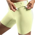 thumbnail image 1 of Xugsiok Yoga Shorts for Women Summer Breathable Shorts Solid Color Biker Shorts Lightweight Loose Shorts Thin Athletic Shorts for Exercise Workout Running, 1 of 5