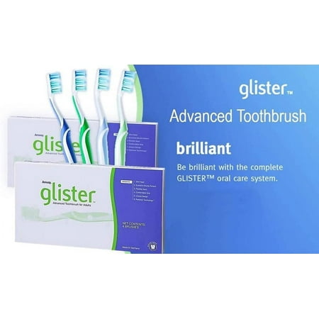 Amway Glister Advanced Toothbrush (4 Brushes)