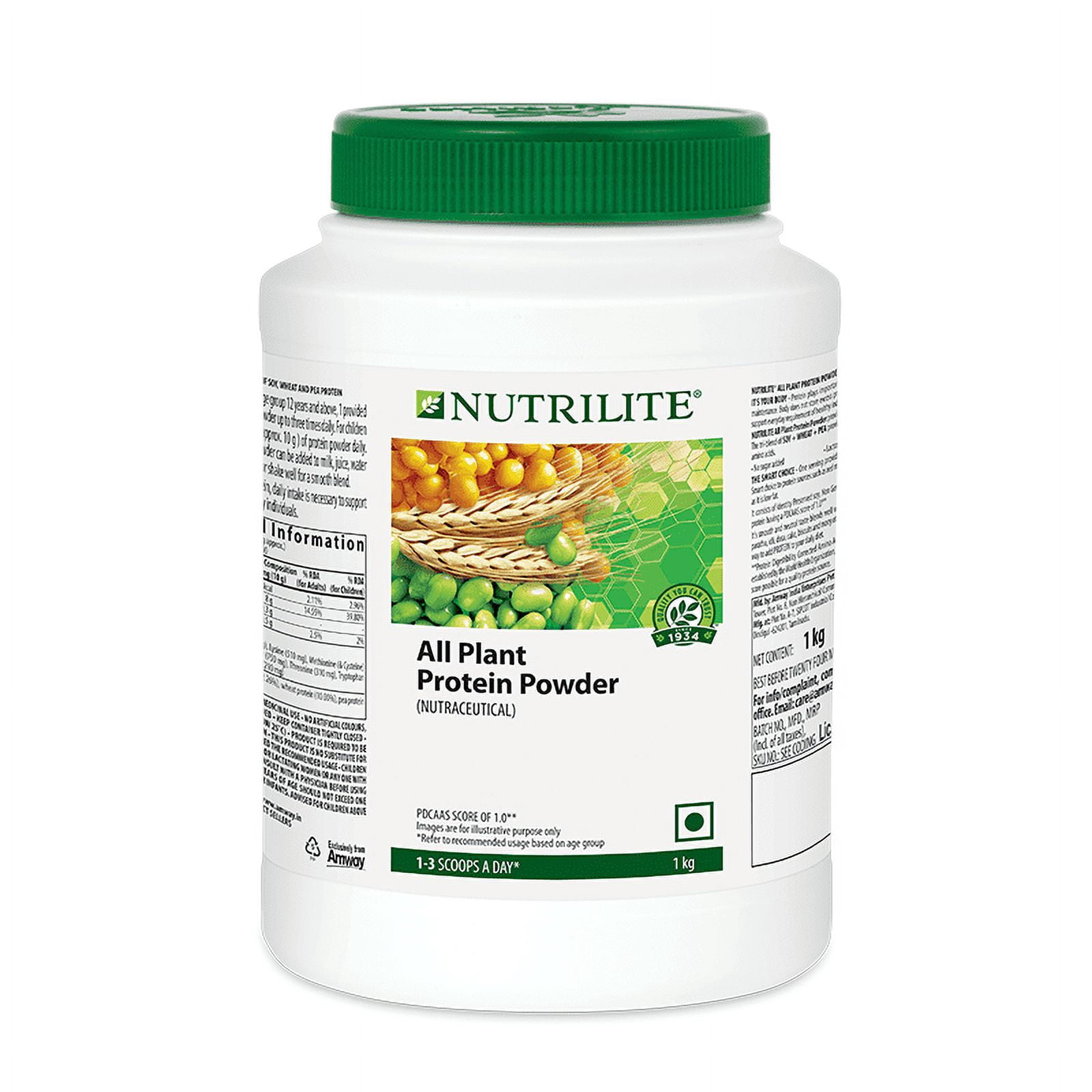Amway NUTRILITE All Plant Protein Powder 1 kg