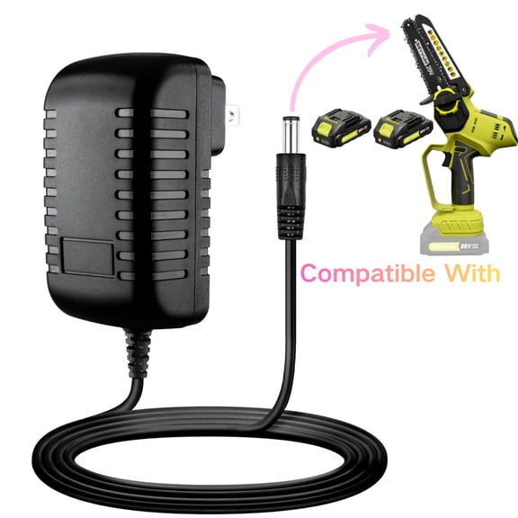 Amxwccy 21V Charger Compatible with SEYVUM 1.0A 20V Battery CS-BM11 Mini Chainsaw