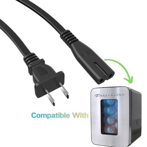 Amxwccy 6ft UL AC Power Cord Compatible with Frigidaire Mini Fridge EFMIS200-SS Holds 15 Cans or 10L