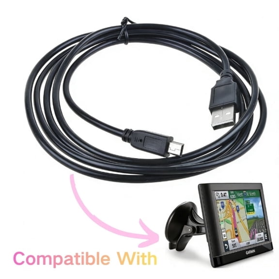 Amxwccy USB Map Update Data Sync Cable Cord For GARMIN nuvi 56 56lm 56lmt 55lmt Sat Nav