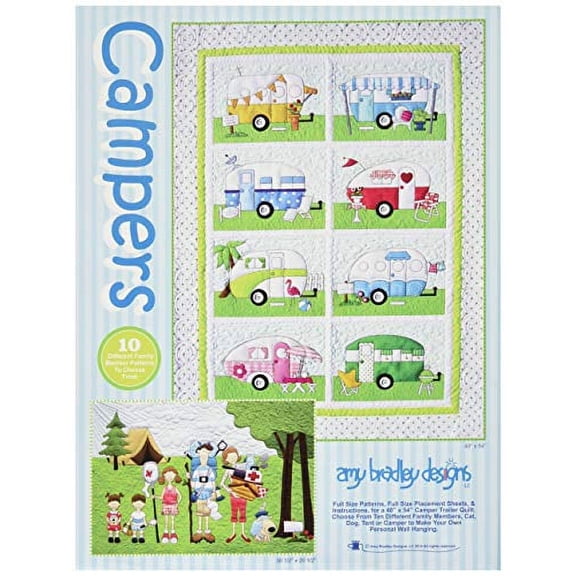 Amy Bradley Designs ABD269 Campers Quilt Pattern