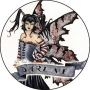 Amy Brown Dare Me Button B-3589