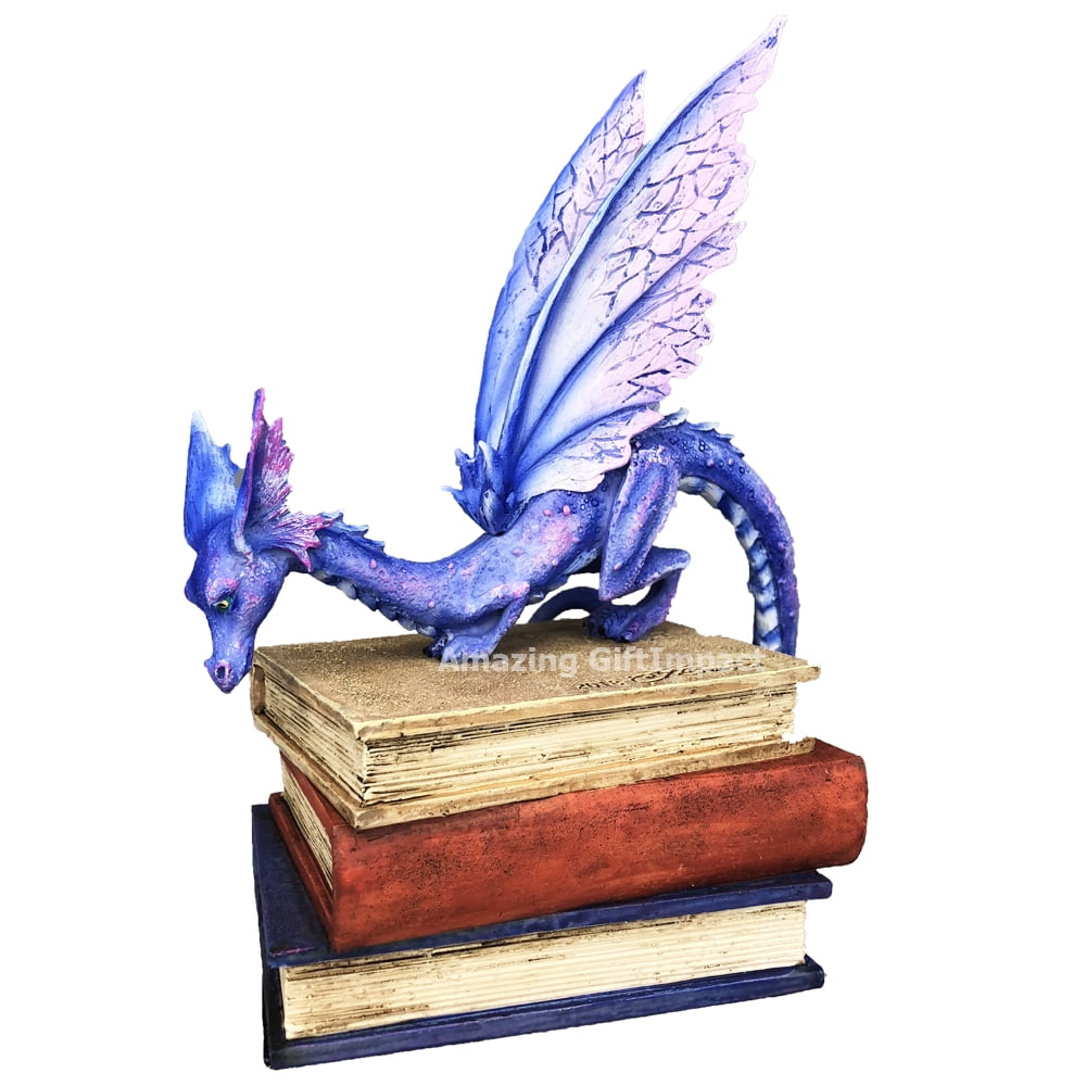 Amy Brown Fairies Dragon Collectible Figurine (Book Dragon)