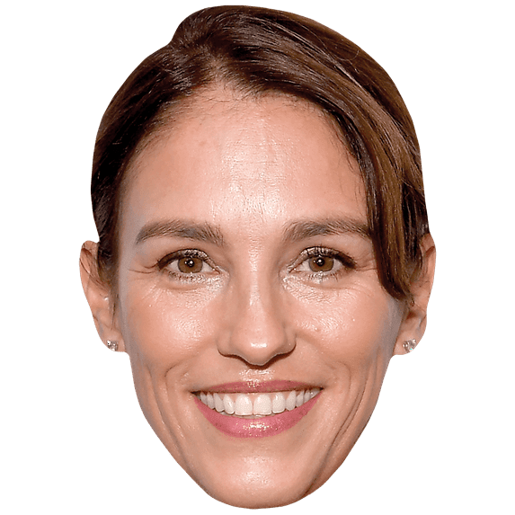 Amy Jo Johnson (Smile) Celebrity Mask, Flat Card Face, Fancy Dress Mask