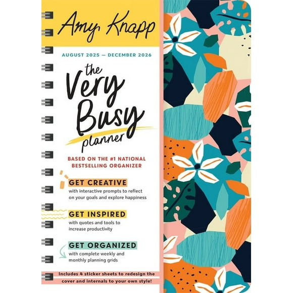 Amy Knapp's Plan Your Life Calendar 2026 Amy Knapp's the Very Busy Planner: August 2025 - December 2026, (Paperback)