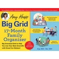 thumbnail image 1 of Amy Knapp's Plan Your Life Calendars: 2024 Amy Knapp's Big Grid Family Organizer Wall Calendar: August 2023 - December 2024 (Other), 1 of 4