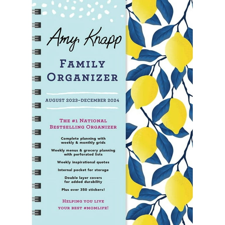Amy Knapp's Plan Your Life Calendars: 2024 Amy Knapp's Family Organizer:  August 2023 - December 2024 (Calendar)