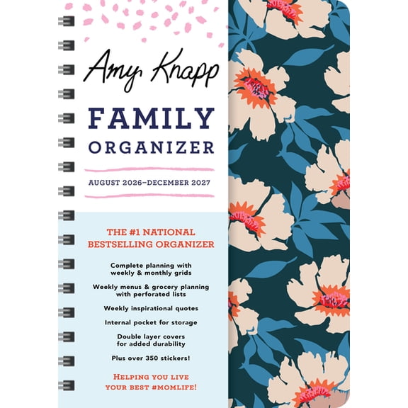 Amy Knapp's Plan Your Life Calendars 2027 Amy Knapp's Family Organizer, (Paperback)