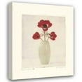 thumbnail image 1 of Amy Melious 15x18 Gallery Wrapped Canvas Wall Art Titled - Red Anemones IV, 1 of 4