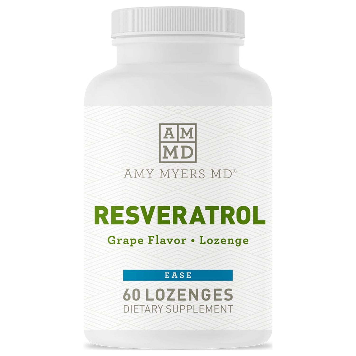 Amy Myers Resveratrol Supplement - Free Radical Scavenger to Support Immune System, Heart Health & Optimal Aging - Antioxidant Supplement to Balance Inflammatory Response & Blood Pressure, 60 Lozenges