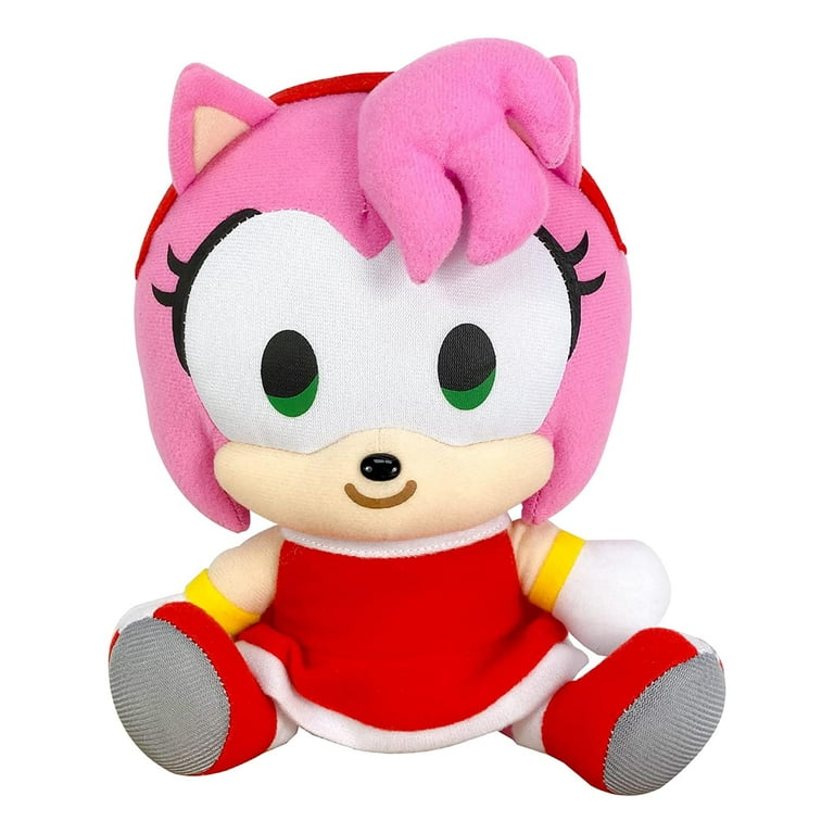 Classic Sonic The Hedge Hog Amy Rose Plush Stuffed Animal Toy 9 Sega  Genesis
